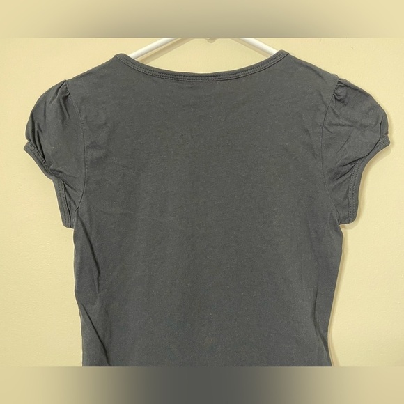 Cato Girl's Short Sleeve Peace Sign Top - Picture 7 of 8
